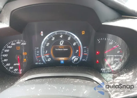 2016 Chevrolet Corvette Stingray Z51 from USA, damaged, VIN 1G1YK2D73G5105010